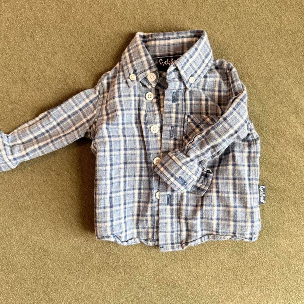 baby button up